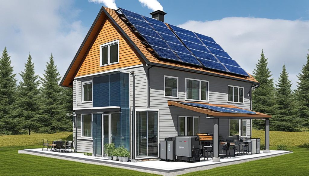 Energie-efficiënte verwarmingsinstallatie