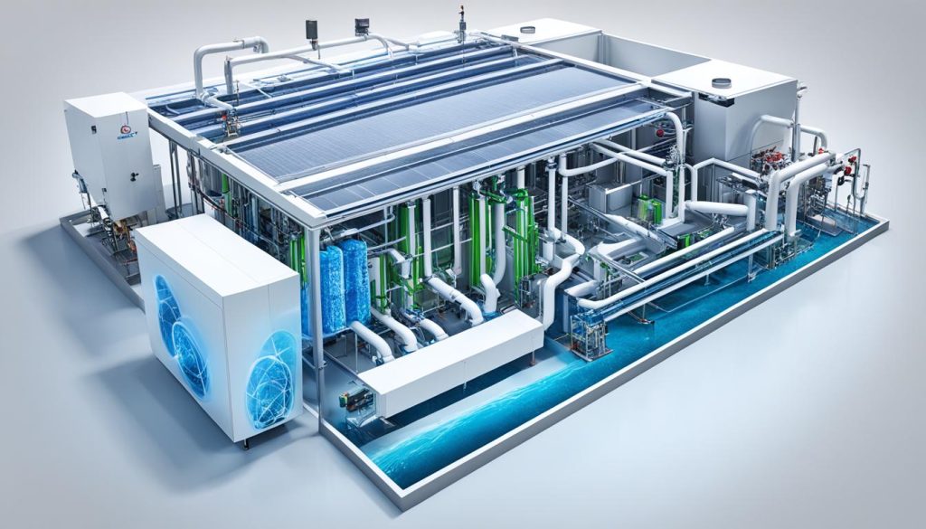 Hybride lucht-water technologie