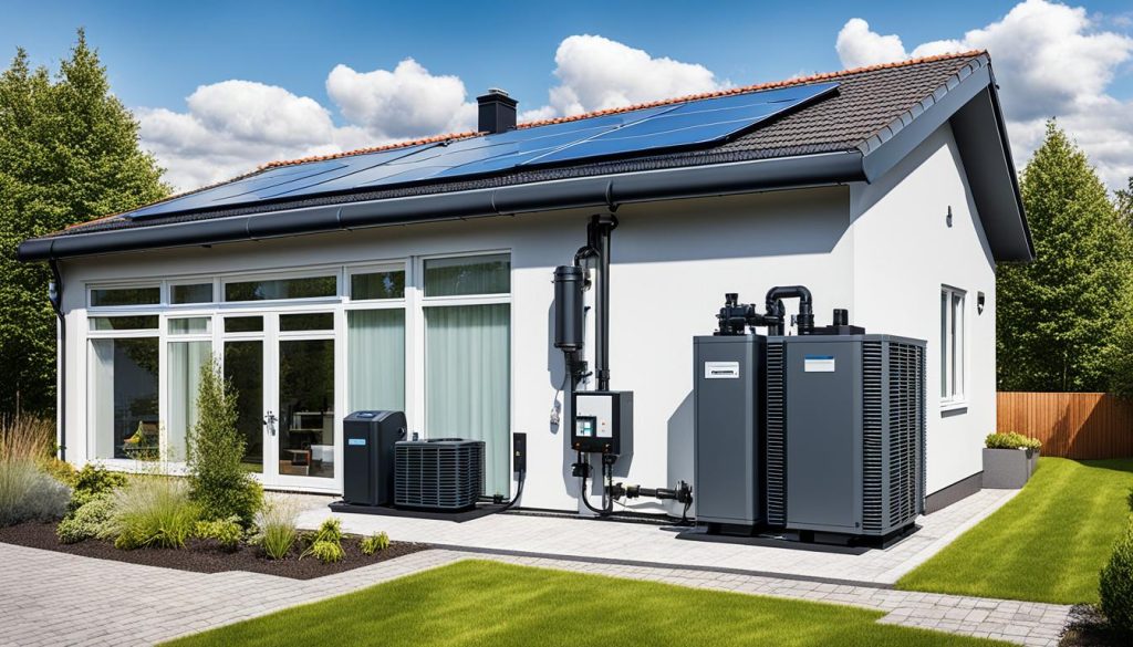 Hybride lucht-water warmtepomp