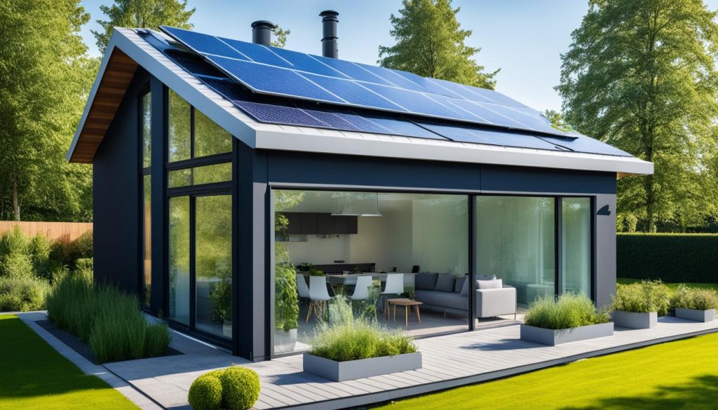 Hybride lucht-water warmtepompinstallatie