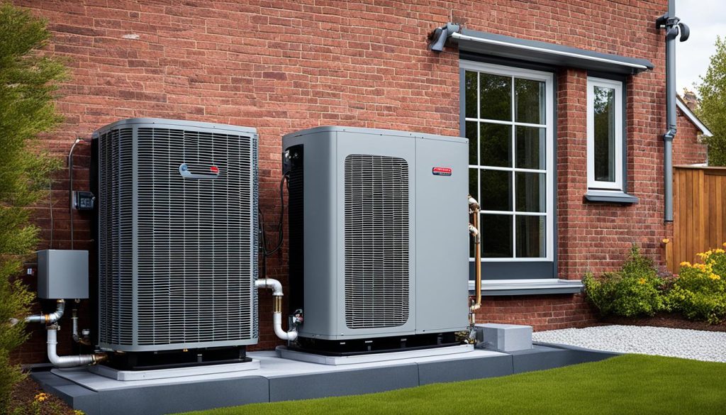 Warmtepomp met ketel